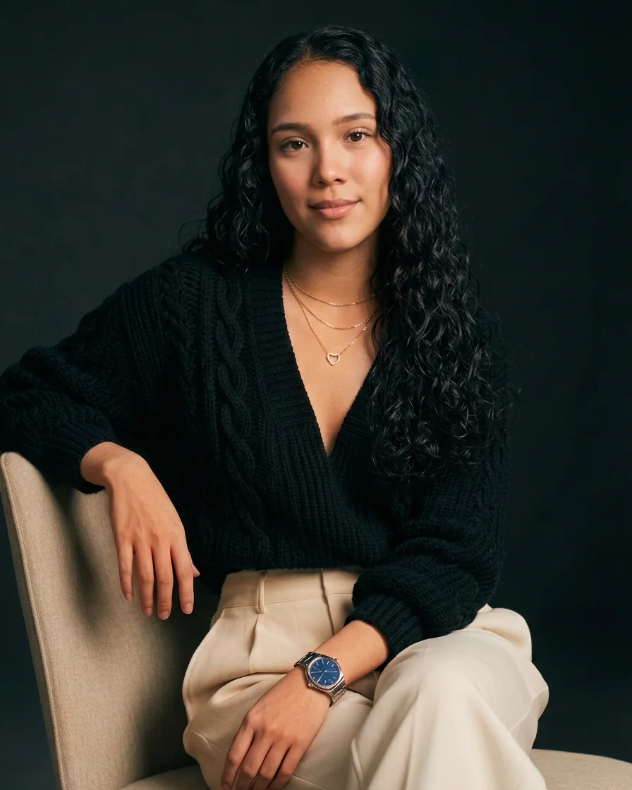 Retrato de Claudia Cabrera, psicóloga